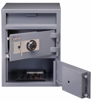 Gardall Double Door Drop Safe LCF2820-G-CC Light Commercial Duty